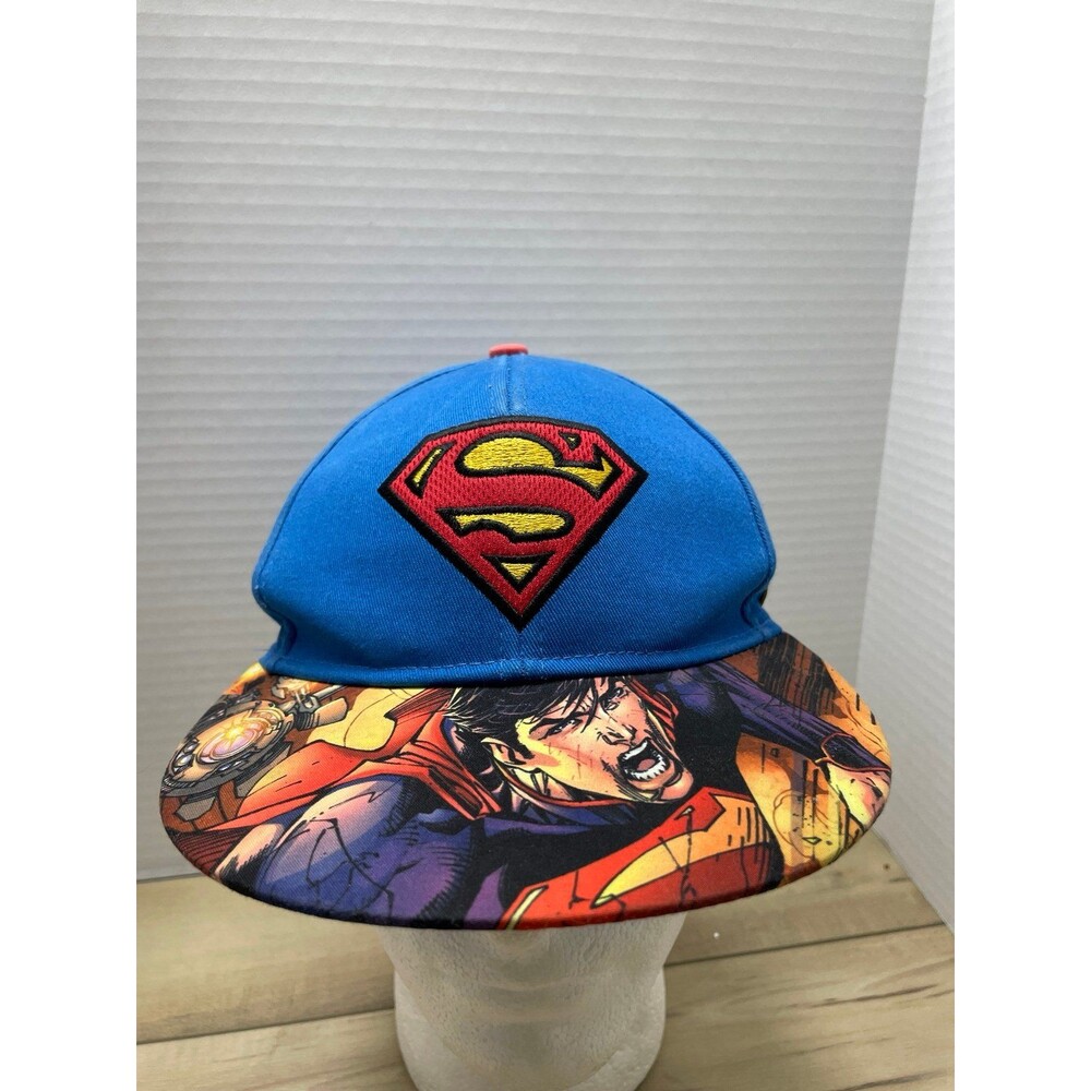 Superman man of steel adjustable cap hat